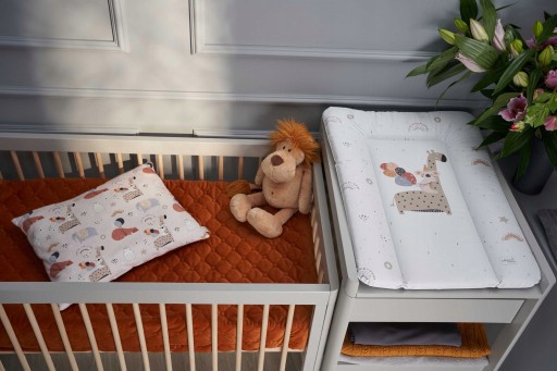 Ceba baby Przewijak miękki mały 50x70 Basic Forest Friends na komodę