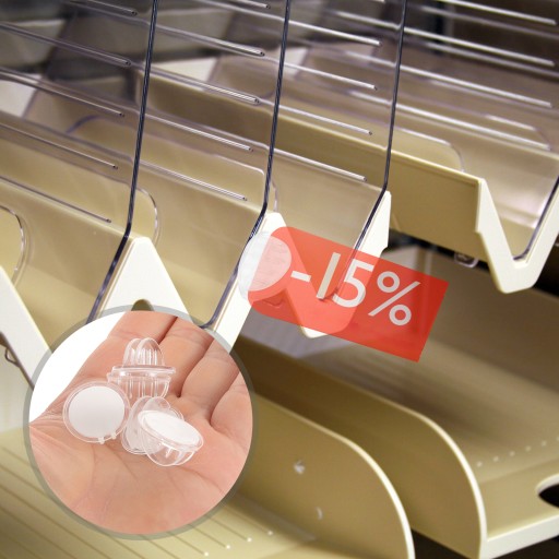 Znaki Tag Retail Display Clips 100 szt