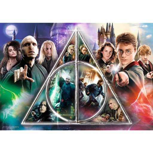 PUZZLE 1000 UKŁADANKA HARRY POTTER RON HERMIONA VOLDEMORT SNAPE 12+ TREFL