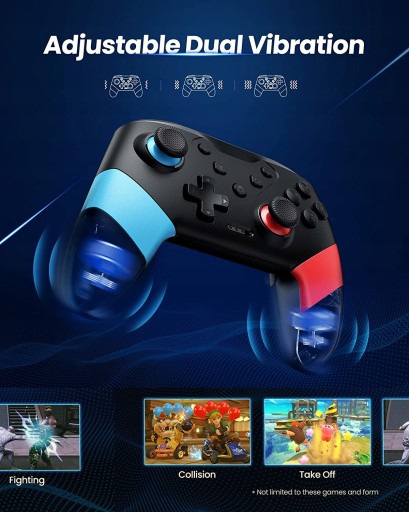Bezprzewodowy kontroler kompatybilny z Switch