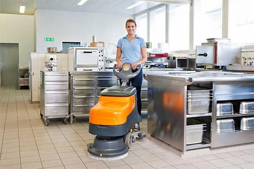 TASKI Swingo 455 B maszyna kablowa szorowarka automat szorująco-zbierający