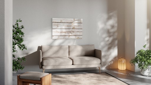 Tablica na magnesy METALboards, deski w bieli 90x60 cm + zestaw GRATISÓW