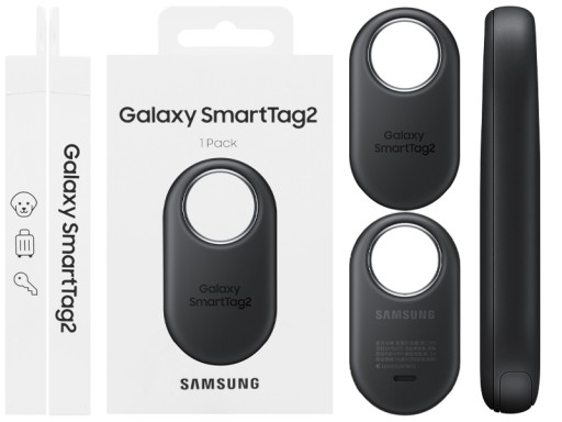 Локальный GPS-брелок SAMSUNG GALAXY SmarTag2 IP67 EI-T5600BBEGEU ЧЕРНЫЙ