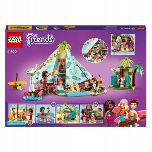 НАБОР LEGO FRIENDS «РОСКОШНЫЙ ПЛЯЖНЫЙ КЕМПИНГ» 41700