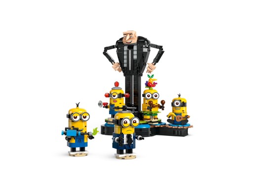 LEGO Girls Первый Грю и миньоны из кубиков 75582