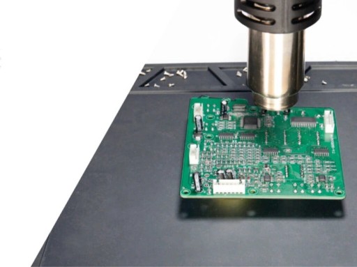 Паяльная станция HOTAIR WEP 992DA + силиконовый коврик