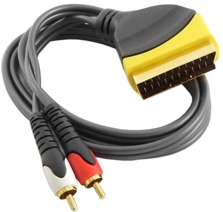 ЕВРОКАБЕЛЬ для 2x RCA RCA Audio RCA P-K разъемов, 3 м