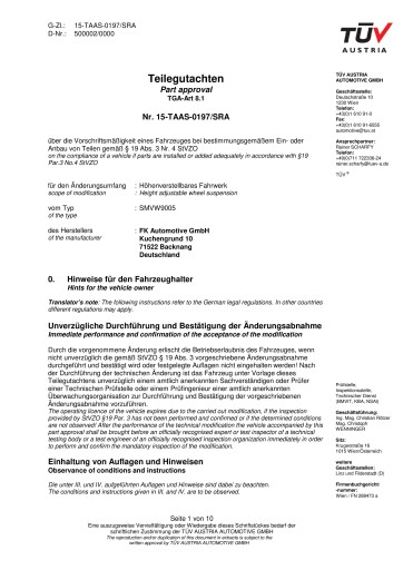 ВИНТОВАЯ ПОДВЕСКА VW POLO 9N FK AUTOMOTIVE