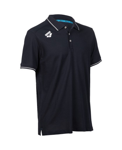 Хлопковая рубашка-поло унисекс Arena Team Poloshirt Solid Navy R.XL