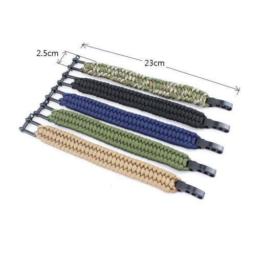 bransoleta paracord outdoor survivar Rock Sparta Bransoletka Męska