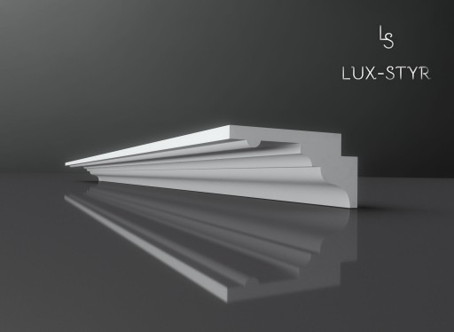 Карниз освещения, потолочная лента, LED, XPS, SO07