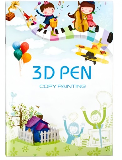Книга с шаблонами для 3D ручки.