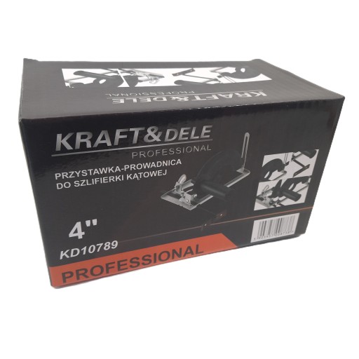 PROWADNICA NA SZLIFIERKĘ KĄTOWĄ ADAPTER PRZYSTAWKA REGULOWANA KRAFT&DELE