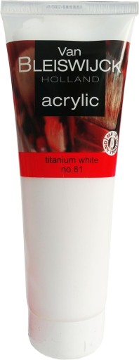 FARBA AKRYLOWA AKRYLOWE TITANIUM WHITE 250ml #81