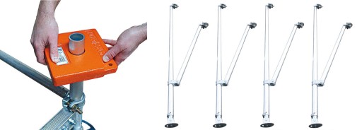 Строительные леса KRAUSE ClimTec 5 м + ролики 150 мм 710284