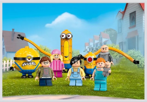 LEGO Bricks Minions 75583 Семейная резиденция Грю и Миньонов 8+ (Эл: 868)