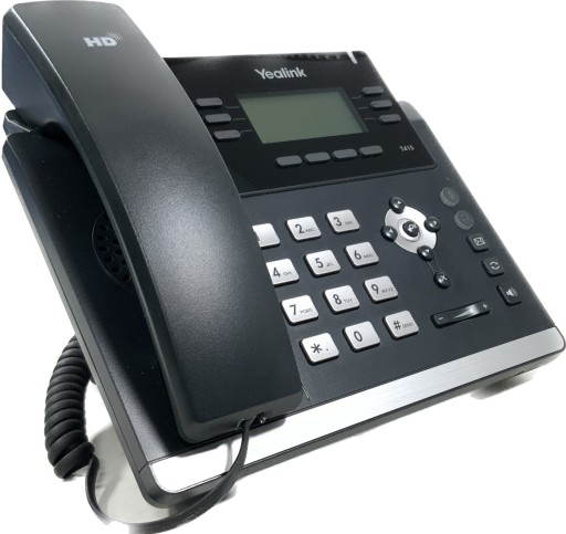 IP-телефон YEALINK T41S USB PoE VoIP с подставкой и блоком питания