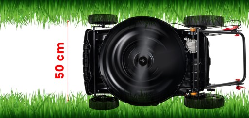 БЕНЗИНОВАЯ КОСИЛКА С LEHMANN BRIGGS GIGANT DRIVE, КОРЗИНА 60 Л С 2 НОЖАМИ, МАСЛО