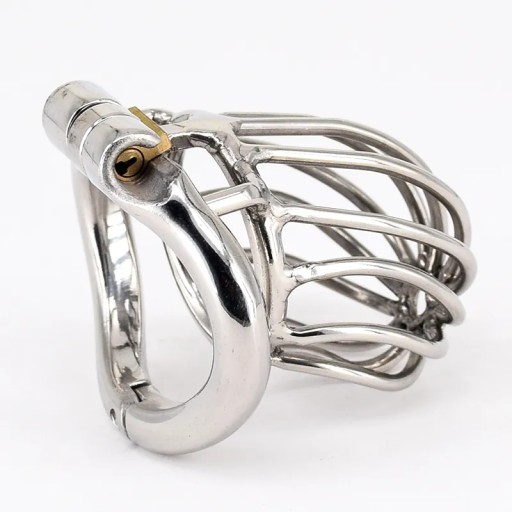 Pas cnoty Chastity Belt klatka na penisa + Stalowy Dilator