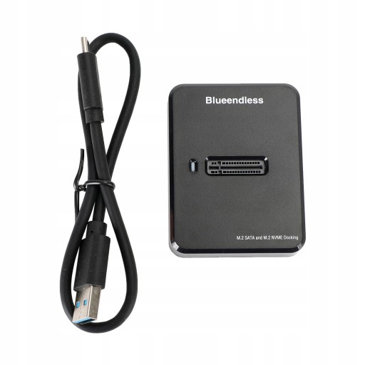 Адаптер SSD Карманный диск NVME/SATA M.2 USB-C емкостью 10 ГБ