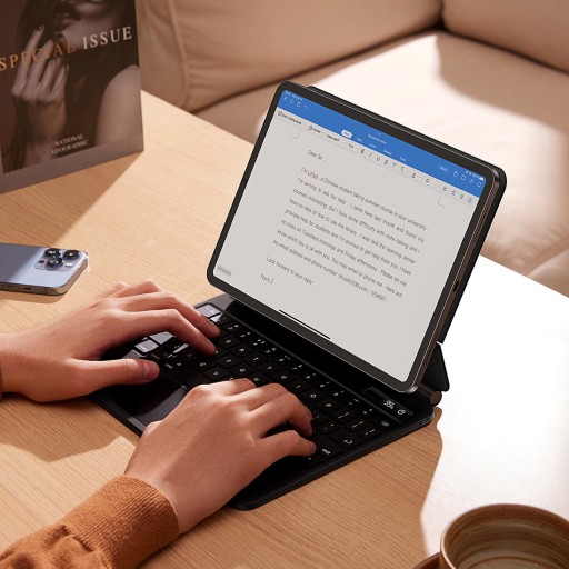 BASEUS ETUI MAGNETYCZNE Z KLAWIATURĄ PODŚWIETLANĄ DO iPad Pro 11 | Air 4/5