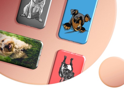 ETUI DO XIAOMI REDMI 8 WZORY PSY PIESKI PSIAKI OBUDOWA POKROWIEC CASE
