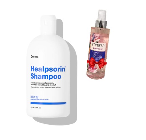 Dermz Szampon 500 ml uniwersalna pielęgnacja + MGIEŁKA DO CIAŁA GRATIS
