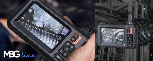 ИНСПЕКЦИОННАЯ камера ЭНДОСКОП для труб 5 метров FULLHD IPS 4.3
