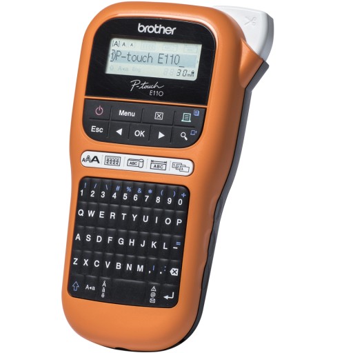 Принтер этикеток Brother P-touch E110 + лента TZE231 в комплекте.