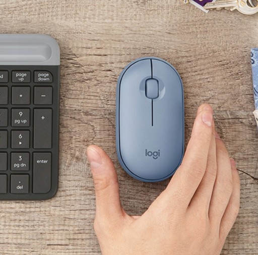 Бесшумная беспроводная мышь Logitech Pebble M350