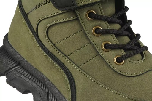 Dziecięce buty zimowe American Club CXD142/24KH khaki 31