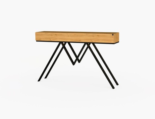 KONSOLA 80 cm DREWNO LITE DĄB OLCHA SKD-292