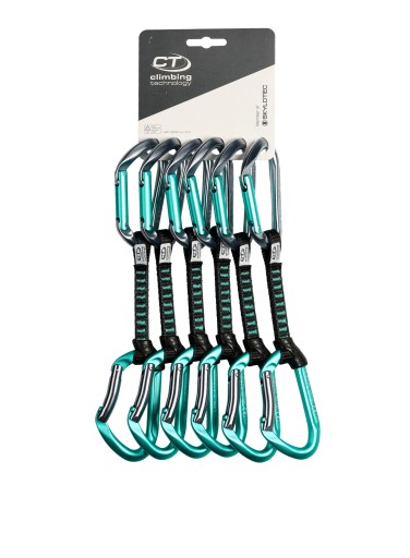 Технология скалолазания Salto Set UL 12 см, 6 шт. альпинистских машин - титан