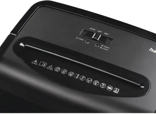 Уничтожитель бумаги Hama M8 PREMIUM 20л для картона + консервирующее масло