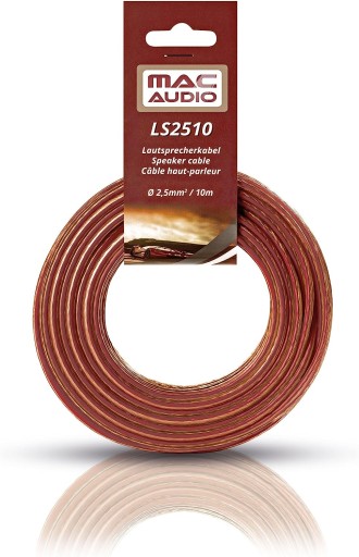 Kabel do głośników Mac Audio LS2510 10m 2x 2.5mm2