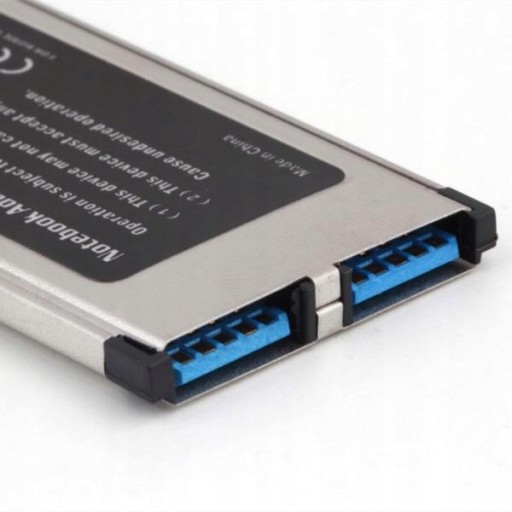 Адаптер Express Card Концентратор USB 3.0 ПК ExpressCard 2