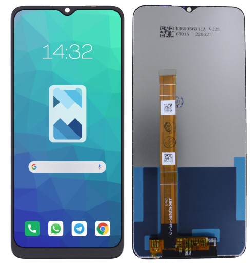 Сенсорный ЖК-экран для Realme C21Y C25Y RMX3263 RMX3269