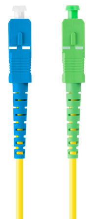 Kabel patchcord światłowód SM SC/APC-SC/UPC A1 2m