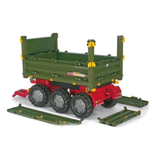 Rolly ToysrollyTrailer Большой прицеп 3-осный мультиприцеп