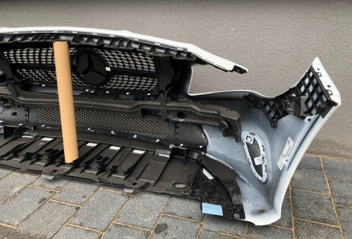 ПЕРЕДНИЙ БАМПЕР MERCEDES CLA 117 W117 ЛИФТ БЕЗ PDC