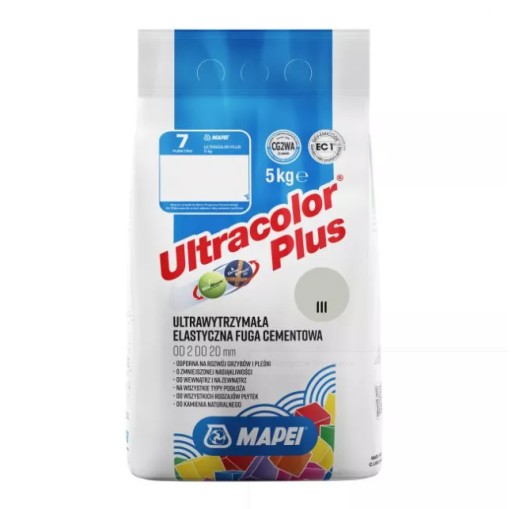 Silver 111 5кг Эластичная затирка Mapei Ultracolor