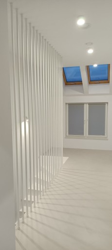 БЕЛАЯ трубка RAL, диаметр 25 мм, 275 см для балюстрад.