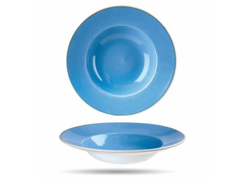 Talerz głęboki 24 cm Cornflower Blue CHURCHILL