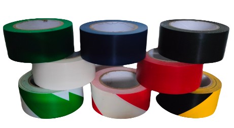 Taśma ostrzegawcza samoprzylepna czerwona 50mm/33 OZNACZENIOWA PAPER-TECH