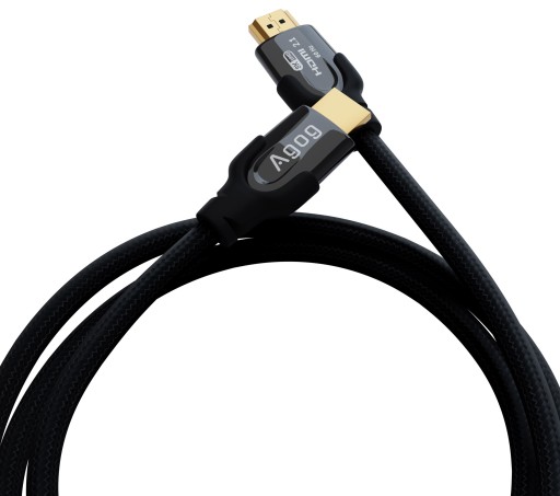 КАБЕЛЬ AGOG HDMI 2.1 8K 60 Гц 4K@120 Гц ETHERNET МЕДНАЯ HDR ОПЛЕТКА 1 м