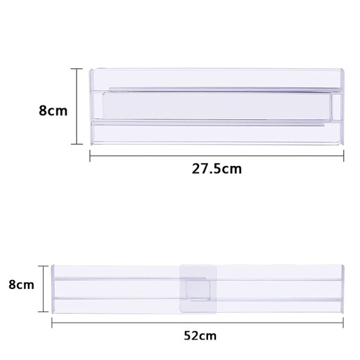 8X ORGANIZER DO SZUFLADY SZUFLAD PRZEGRÓDKA SEPARATOR PRZEGRODY PLASTIKOWE