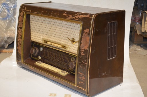 Отелло 56 НОРМЕНДЕ 3D винтажная трубка РАДИО 1956 года
