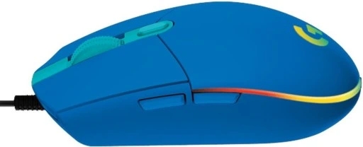 Мышь LOGITECH G102 Lightsync, синяя, 8000 т/д