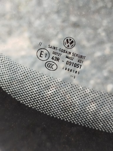 SZYBA CZOŁOWA PRZÓD VW GOLF 5 V 43R-001051