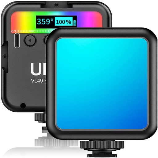 ULANZI RGB СВЕТОДИОДНАЯ ЛАМПА МИНИ МАЛЕНЬКАЯ НЕПРЕРЫВНОГО СВЕТА